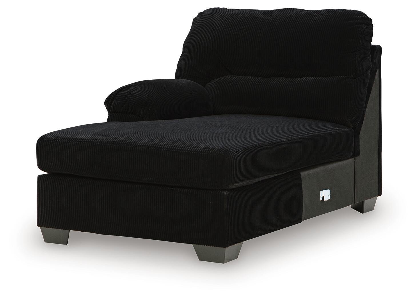 SimpleJoy - LAF Corner Chaise - Onyx