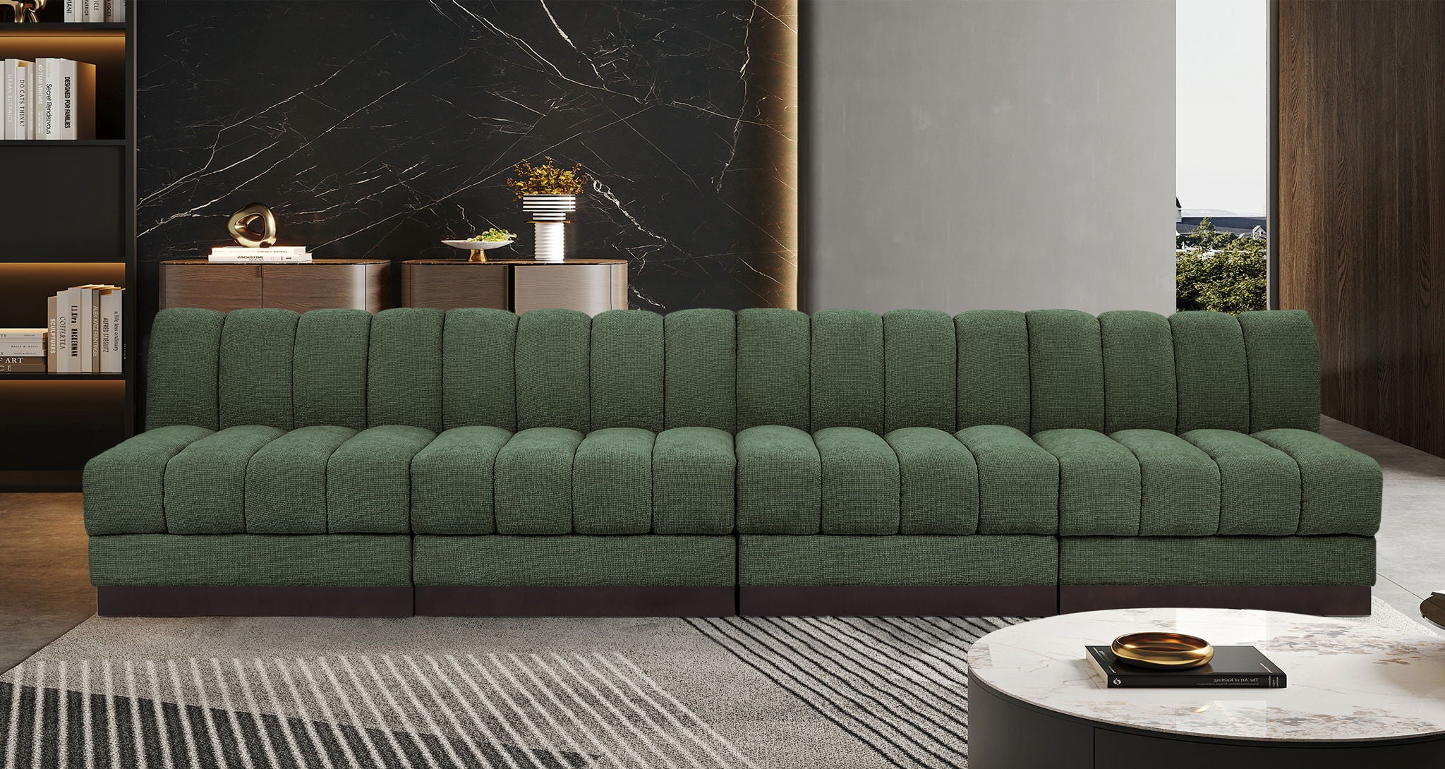 Quinn - 4 Seat Modular Armless Sofa - Urban Living Furniture (Los Angeles, CA)