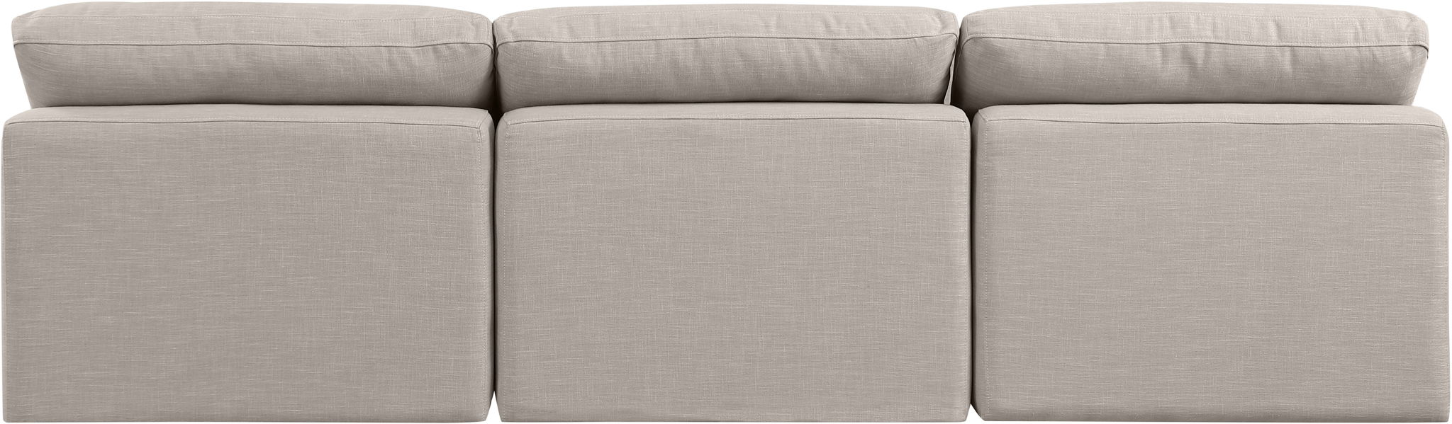 Indulge - Linen 3 Seat Modular Armless Sofa - Urban Living Furniture (Los Angeles, CA)