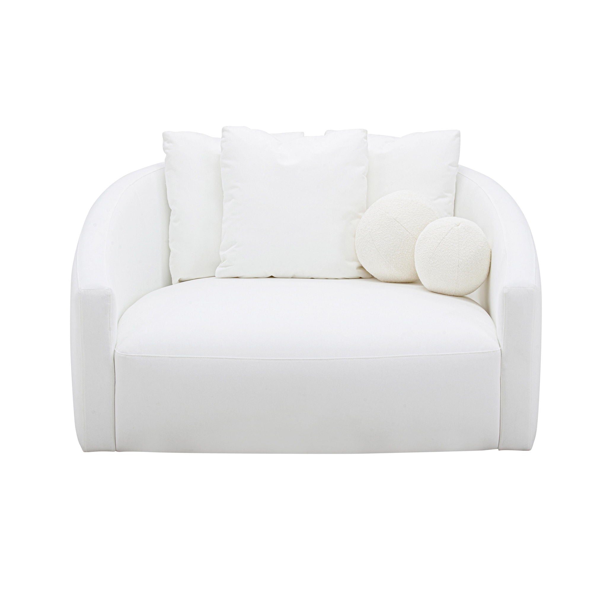 Hanim - Linen Daybed - Cream - Urban Living Furniture (Los Angeles, CA)