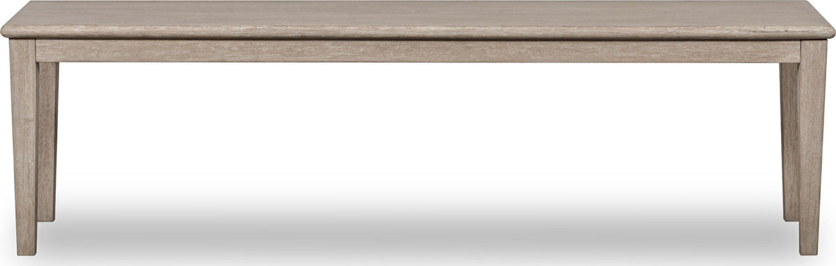 Camden - Oak Wood Bench - Chai