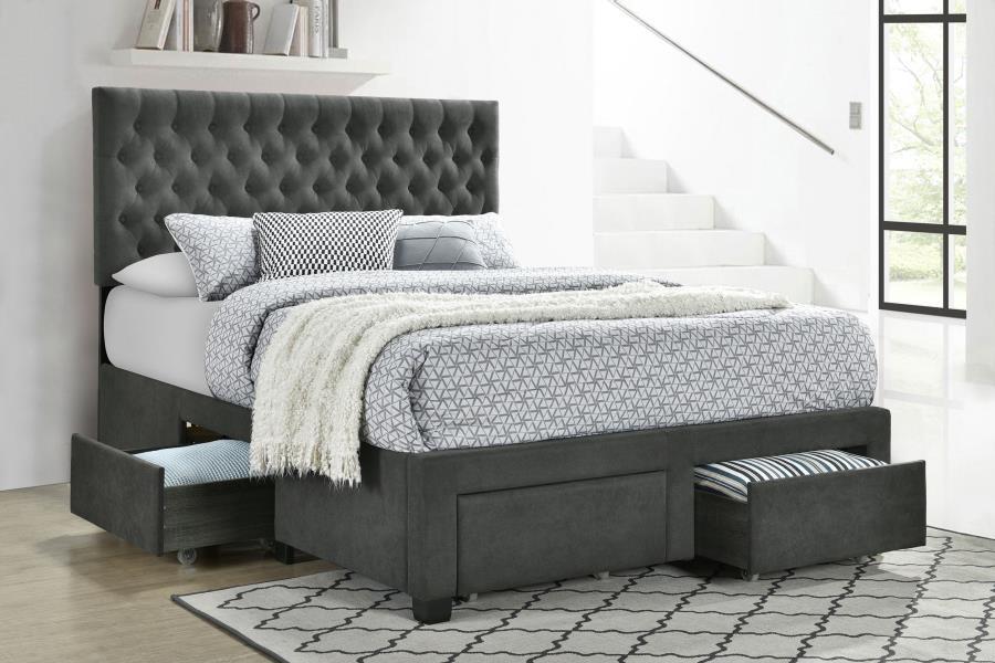 Soledad - Upholstered Storage Panel Bed - Urban Living Furniture (Los Angeles, CA)