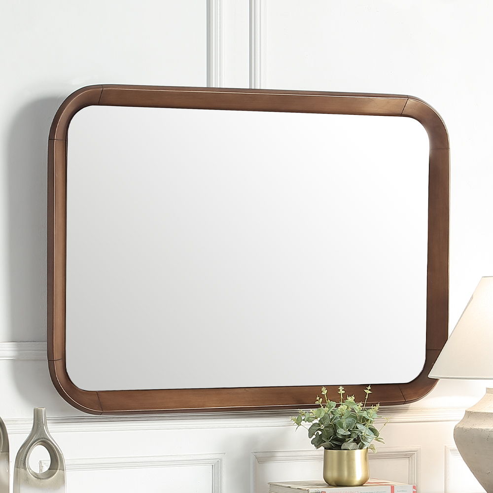 Harvey - Accent Mirror - Walnut - Urban Living Furniture (Los Angeles, CA)