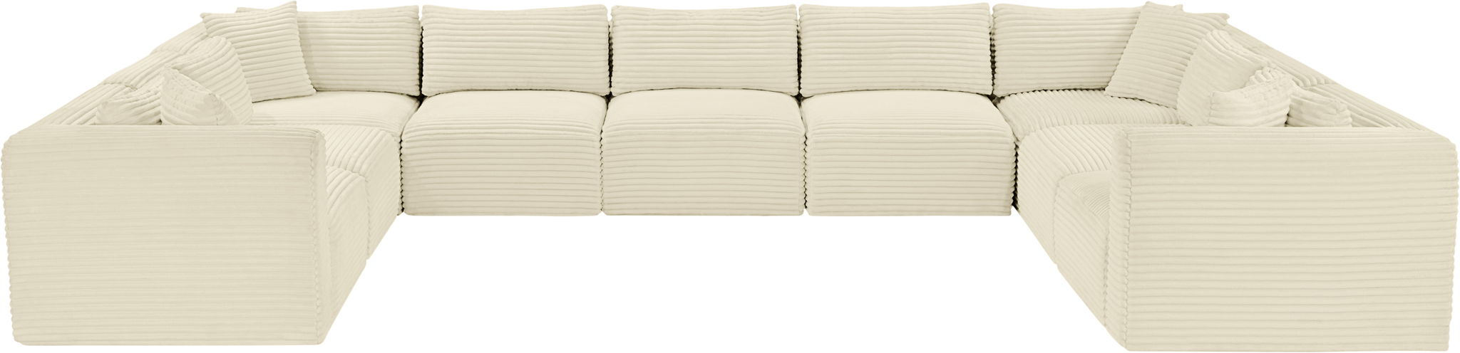 Shaggy - 9 Piece Modular U-Shaped Sectional - Urban Living Furniture (Los Angeles, CA)