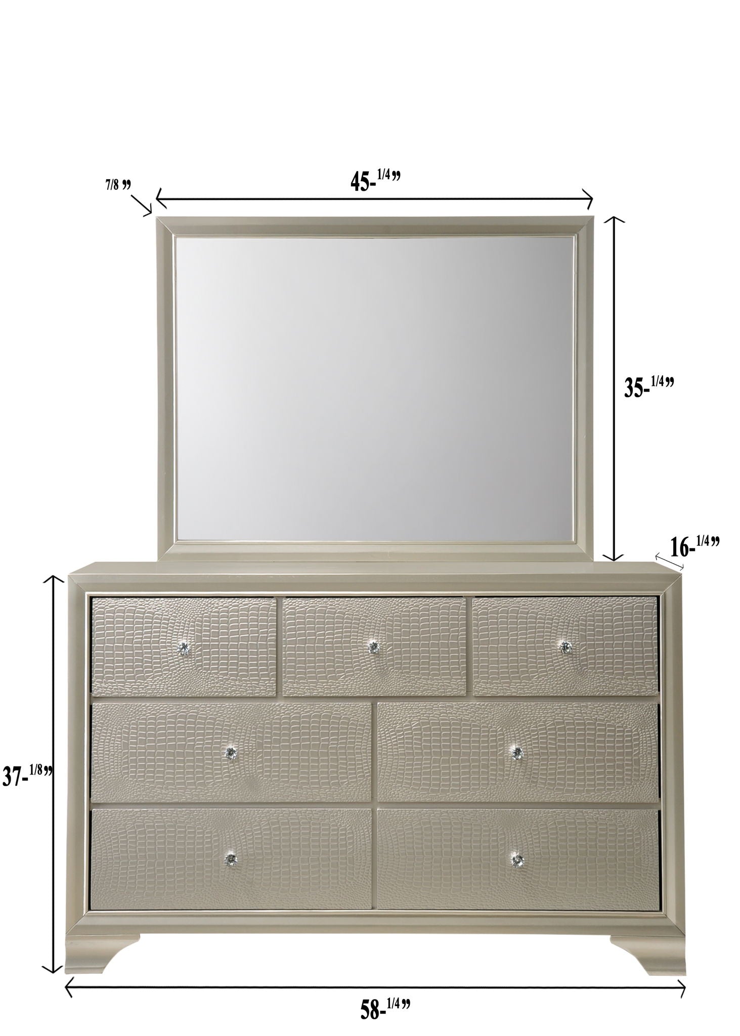 Lyssa - Dresser - Urban Living Furniture (Los Angeles, CA)