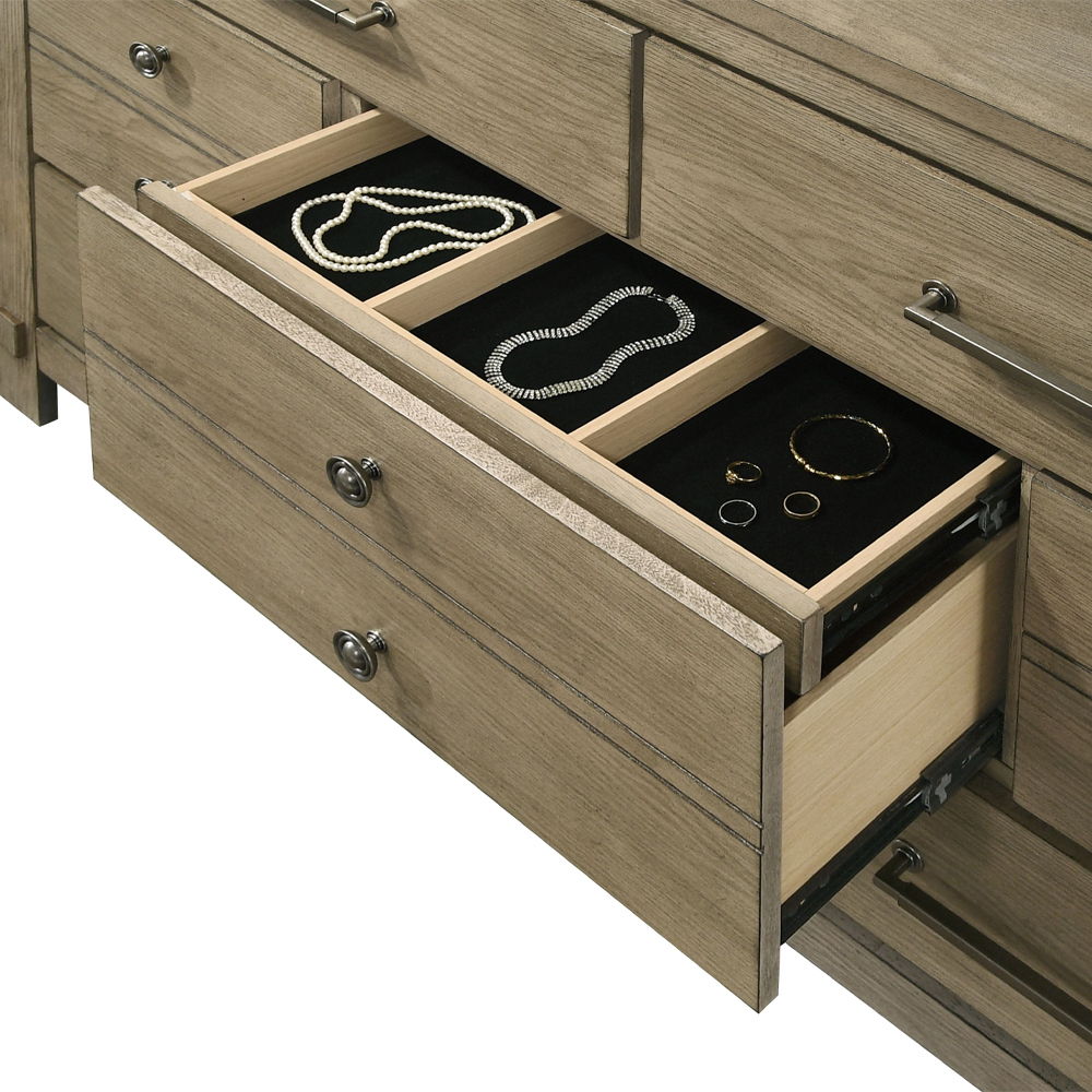 Colton - Dresser - Antique White Oak - Urban Living Furniture (Los Angeles, CA)