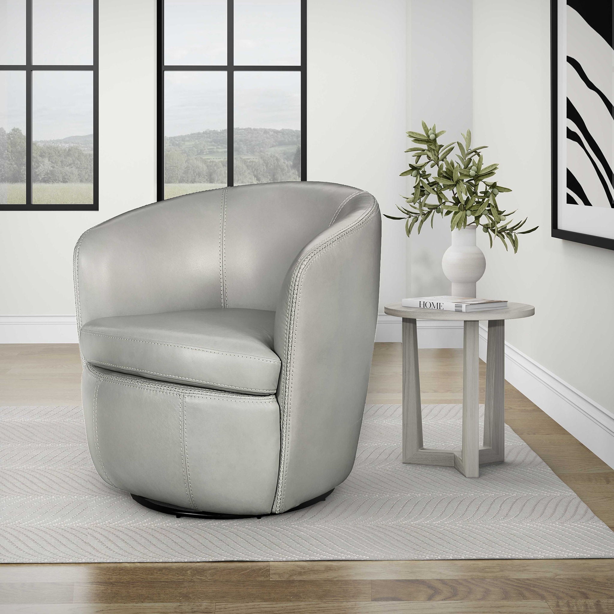 Barolo - Swivel Club Chair - Urban Living Furniture (Los Angeles, CA)