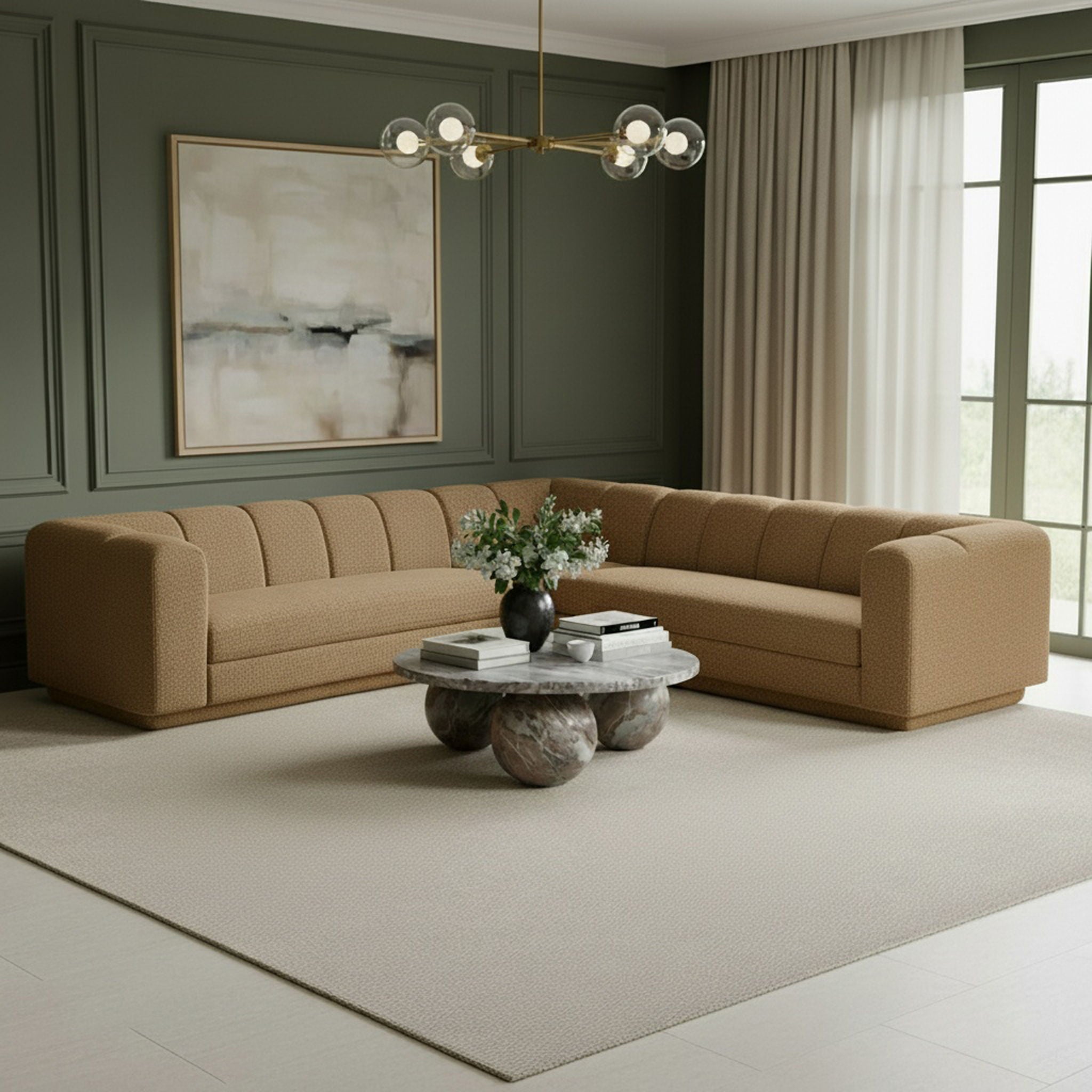 Modari - Sectional - Brown - Urban Living Furniture (Los Angeles, CA)