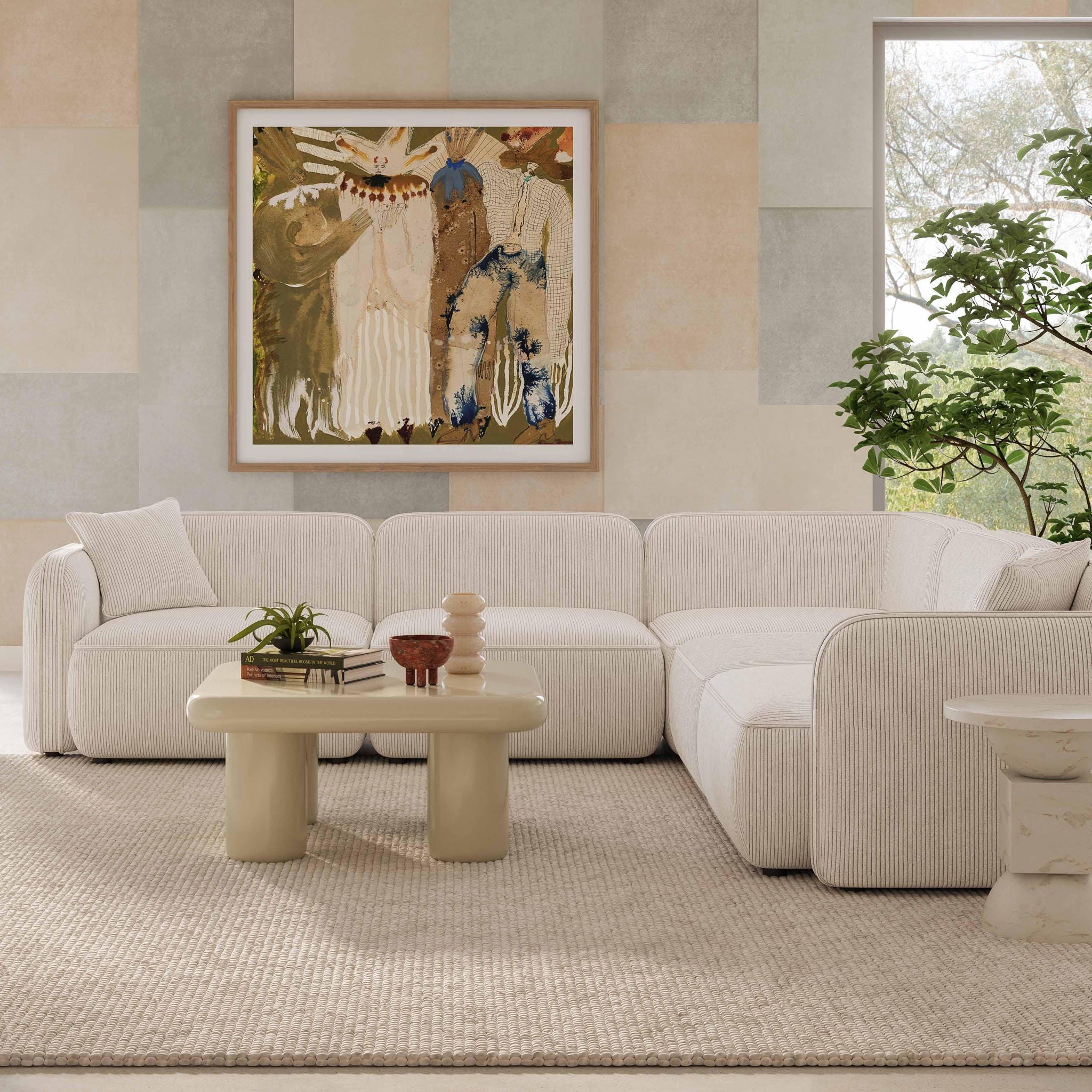 Travie - Modular L-Sectional - Urban Living Furniture (Los Angeles, CA)