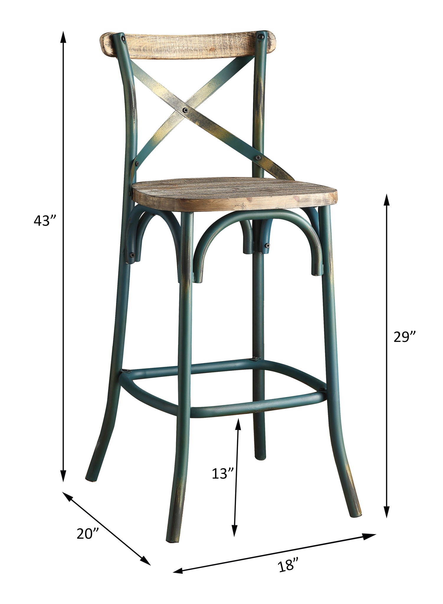 Zaire - Bar Chair (1Pc) - Urban Living Furniture (Los Angeles, CA)