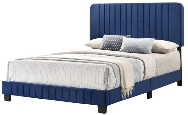 Lodi - Full Bed - Navy Blue