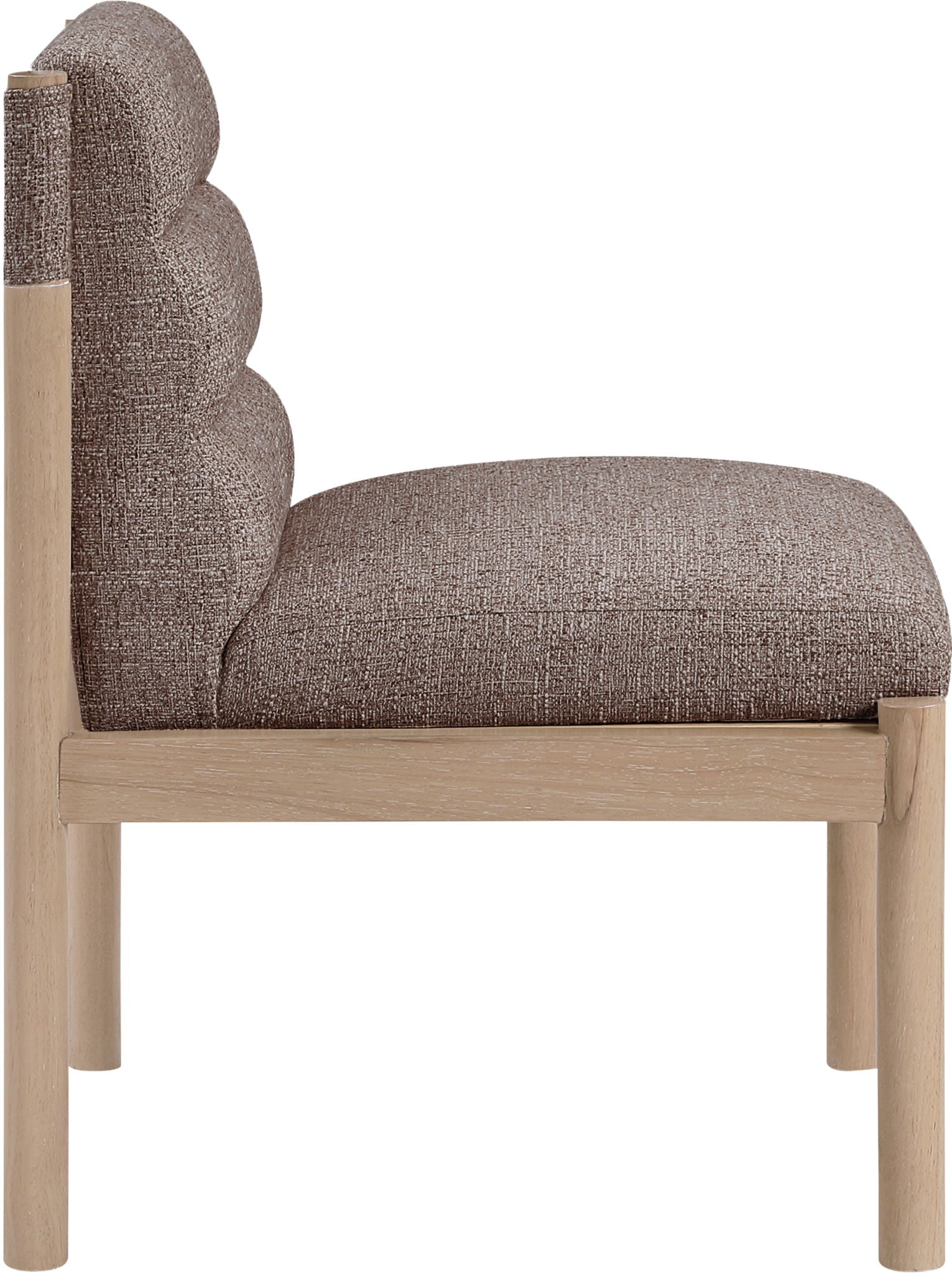 Eloura - Linen Textured Fabric Upholstered Dining Chair (Set of 2) - Urban Living Furniture (Los Angeles, CA)