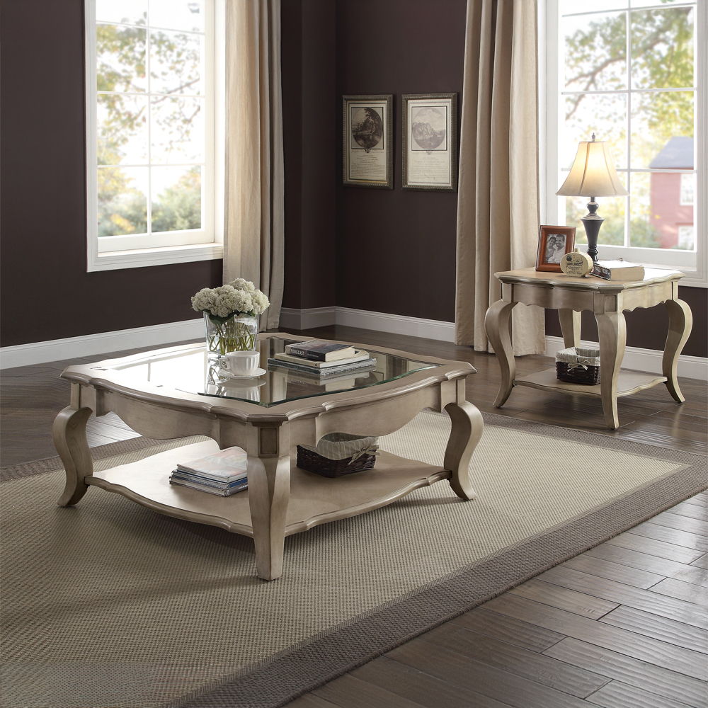 Chelmsford - End Table - Antique Taupe - Urban Living Furniture (Los Angeles, CA)