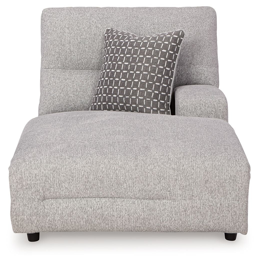 Acklen Place - Pewter - Raf Power Reclining Back Chaise - Urban Living Furniture (Los Angeles, CA)