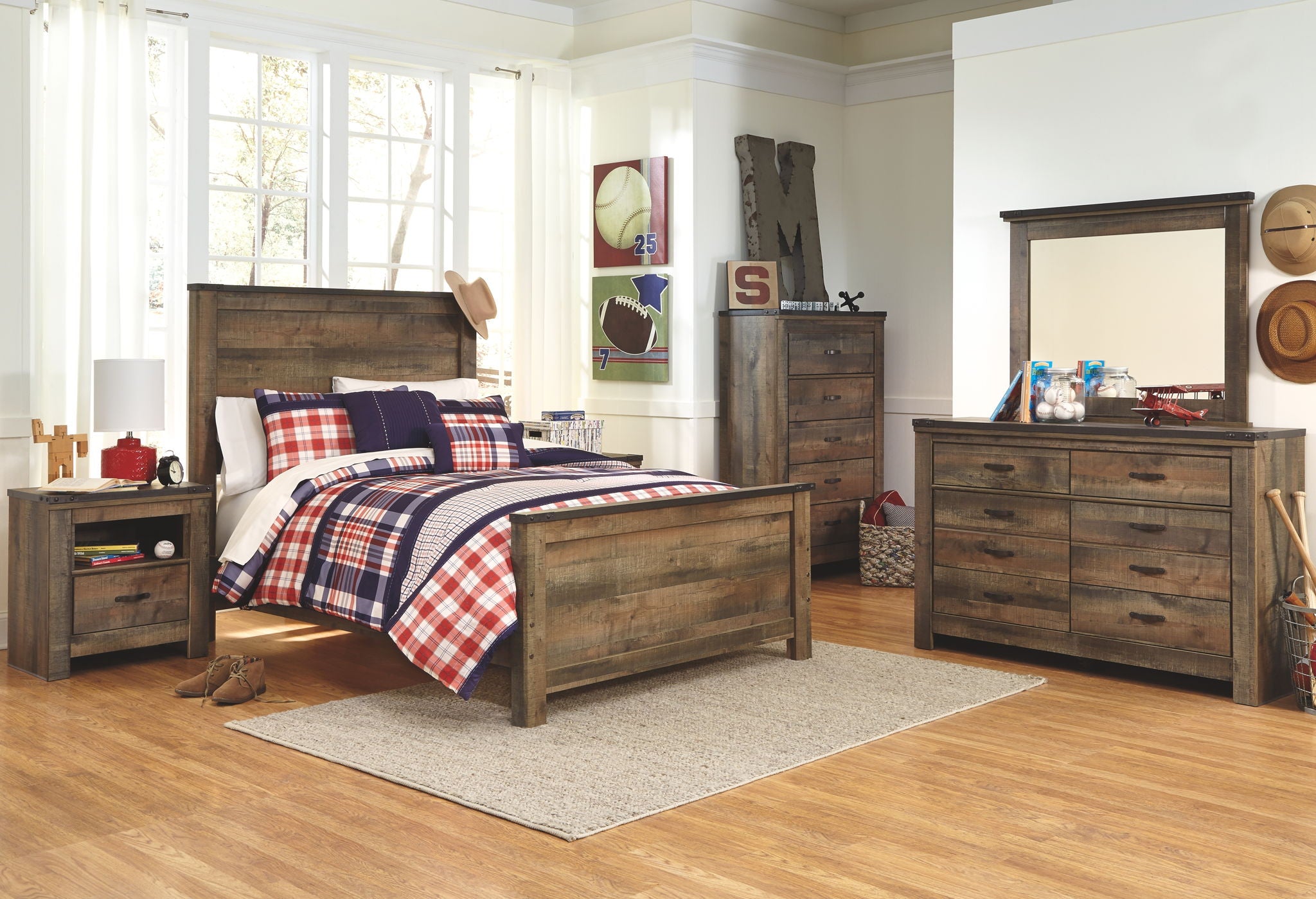 Trinell - Panel Bed - Urban Living Furniture (Los Angeles, CA)