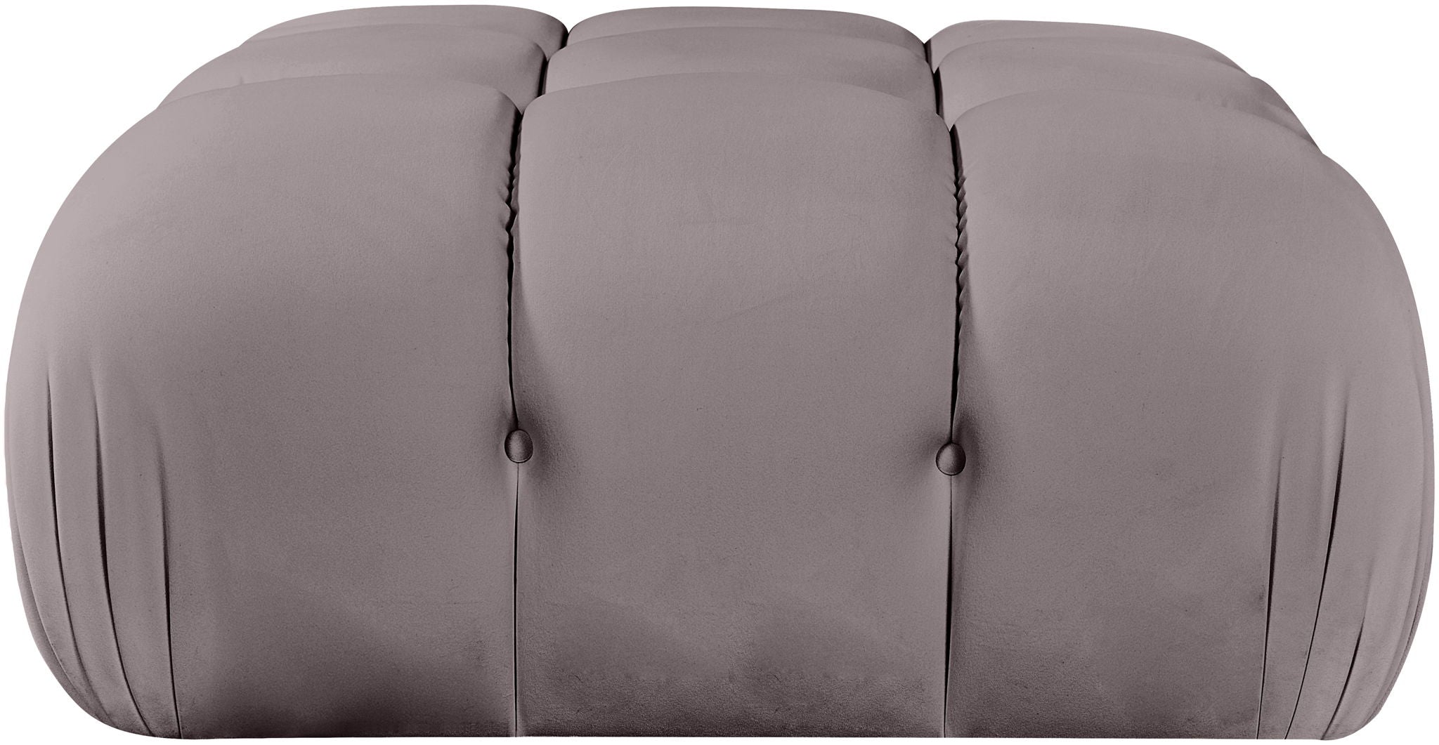 Orin - Velvet Performance Fabric Upholstered Modular Ottoman - Urban Living Furniture (Los Angeles, CA)