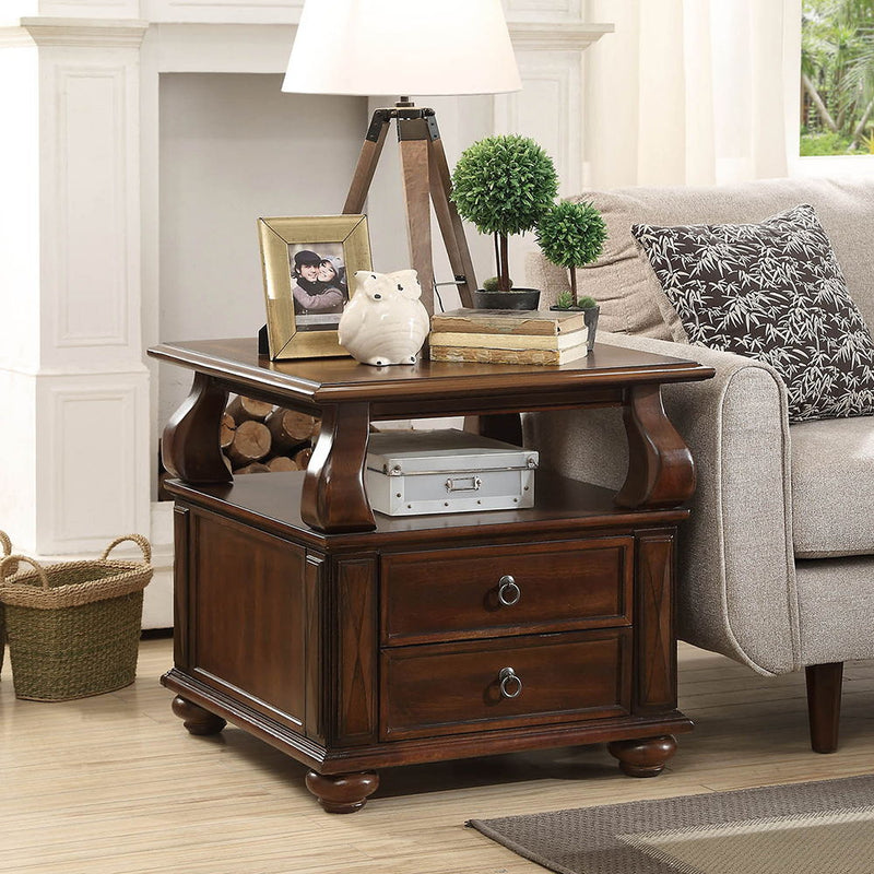 Amado - End Table - Walnut - Urban Living Furniture (Los Angeles, CA)