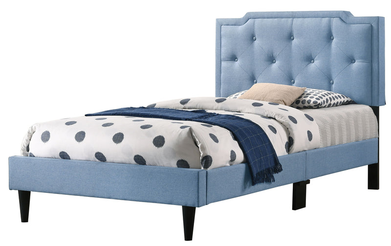 Button Tufted Bed Charming For Cozy Spaces - Urban Living Furniture (Los Angeles, CA)