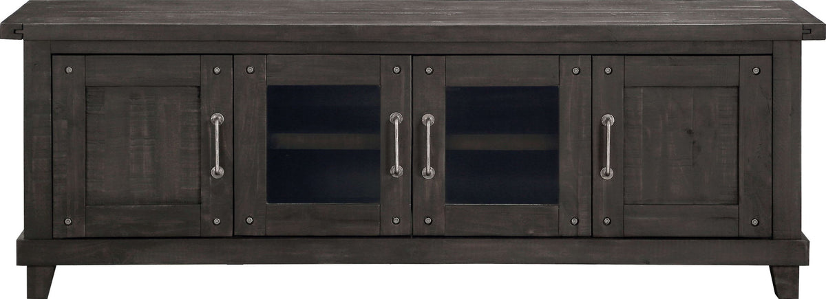 Yosemite - Solid Wood Four Door Media Console - Cafe
