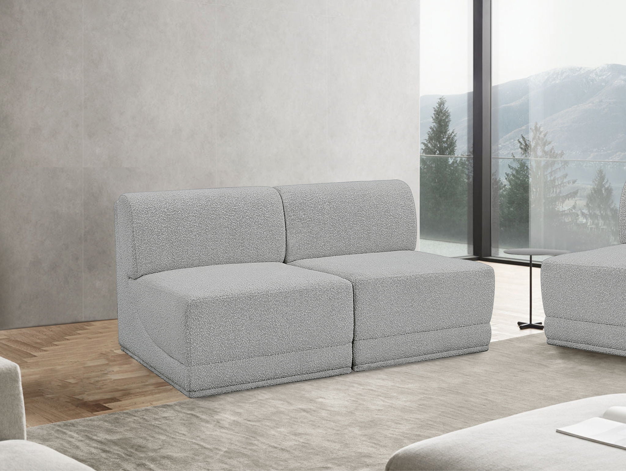 Ollie - 2 Seat Armless Modular Sofa - Urban Living Furniture (Los Angeles, CA)