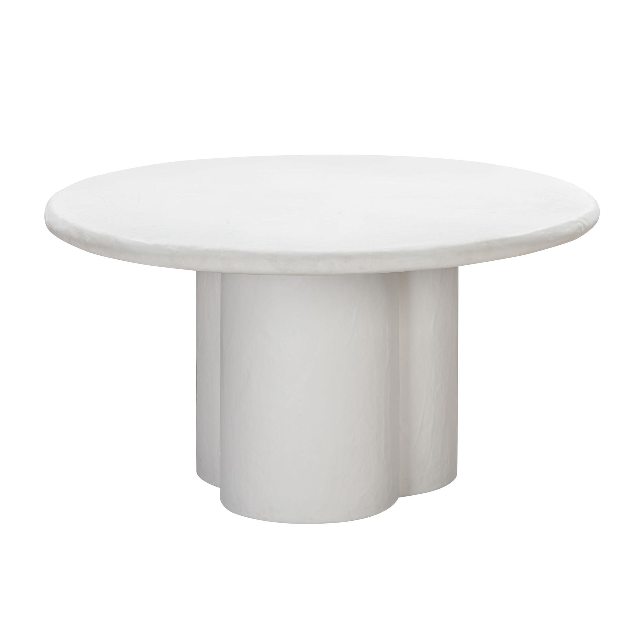 Elika - Faux Plaster Round Dining Table - Urban Living Furniture (Los Angeles, CA)