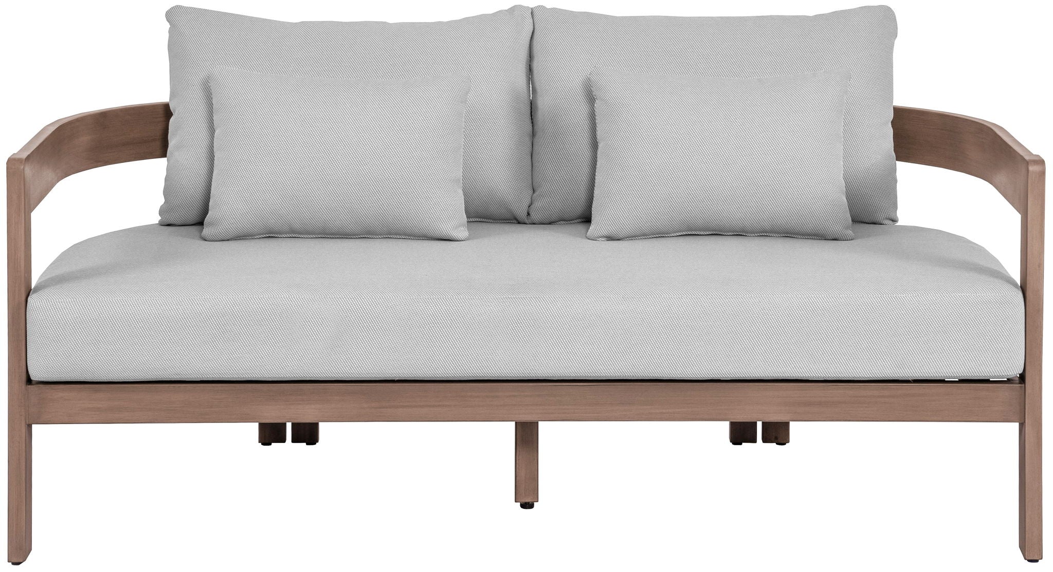 Newport - Water Resistant Fabric 65" Upholstered Outdoor Patio Loveseat - Urban Living Furniture (Los Angeles, CA)