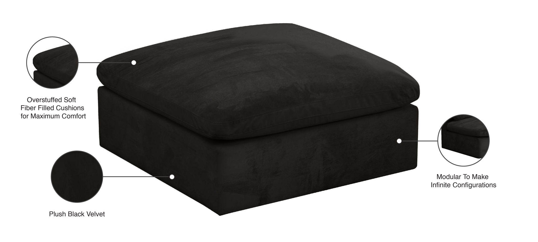 Cozy - Ottoman - Urban Living Furniture (Los Angeles, CA)