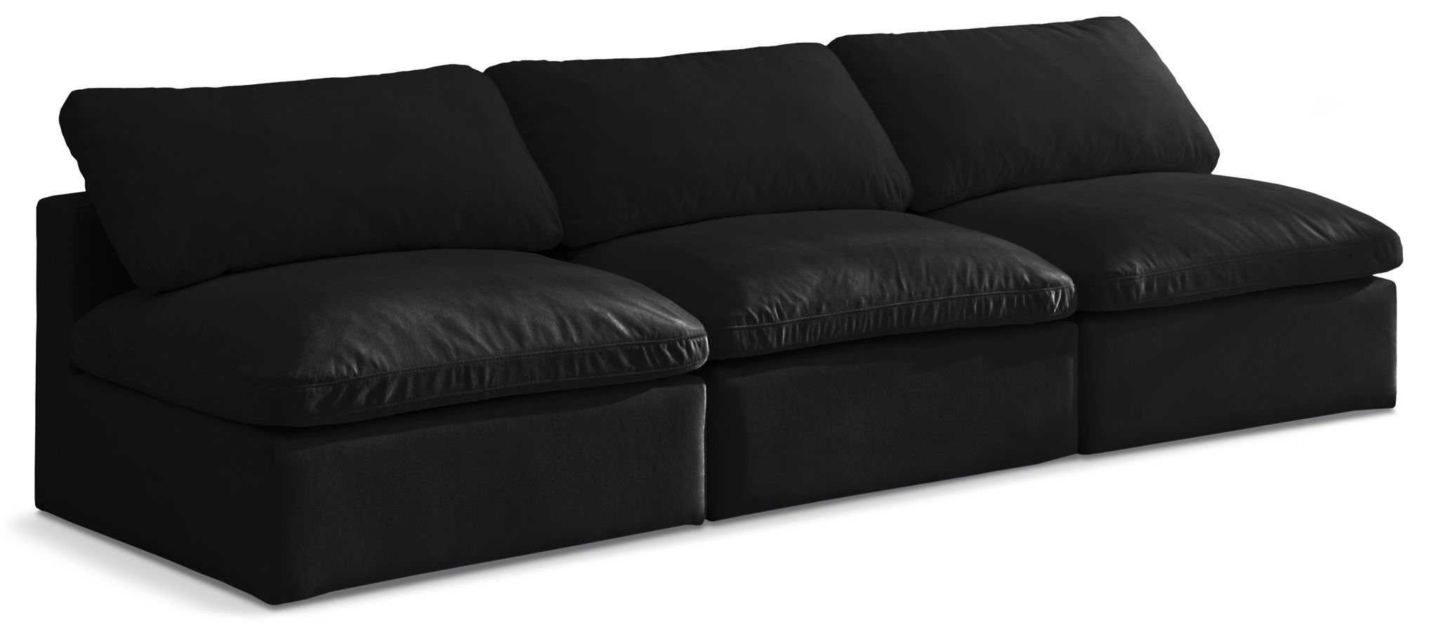 Plush - Modular Armless 3 Seat Sofa - Urban Living Furniture (Los Angeles, CA)