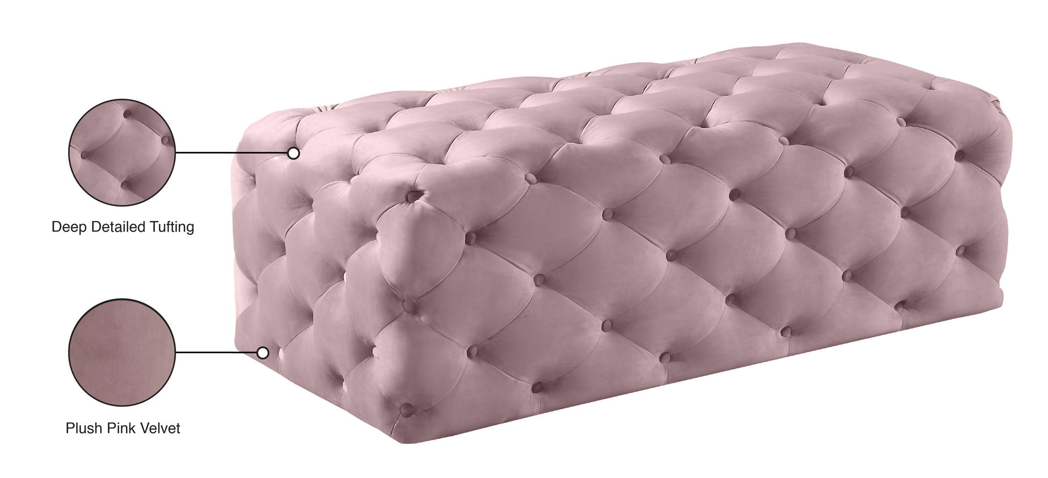 Casey - Bench Ottoman - Urban Living Furniture (Los Angeles, CA)