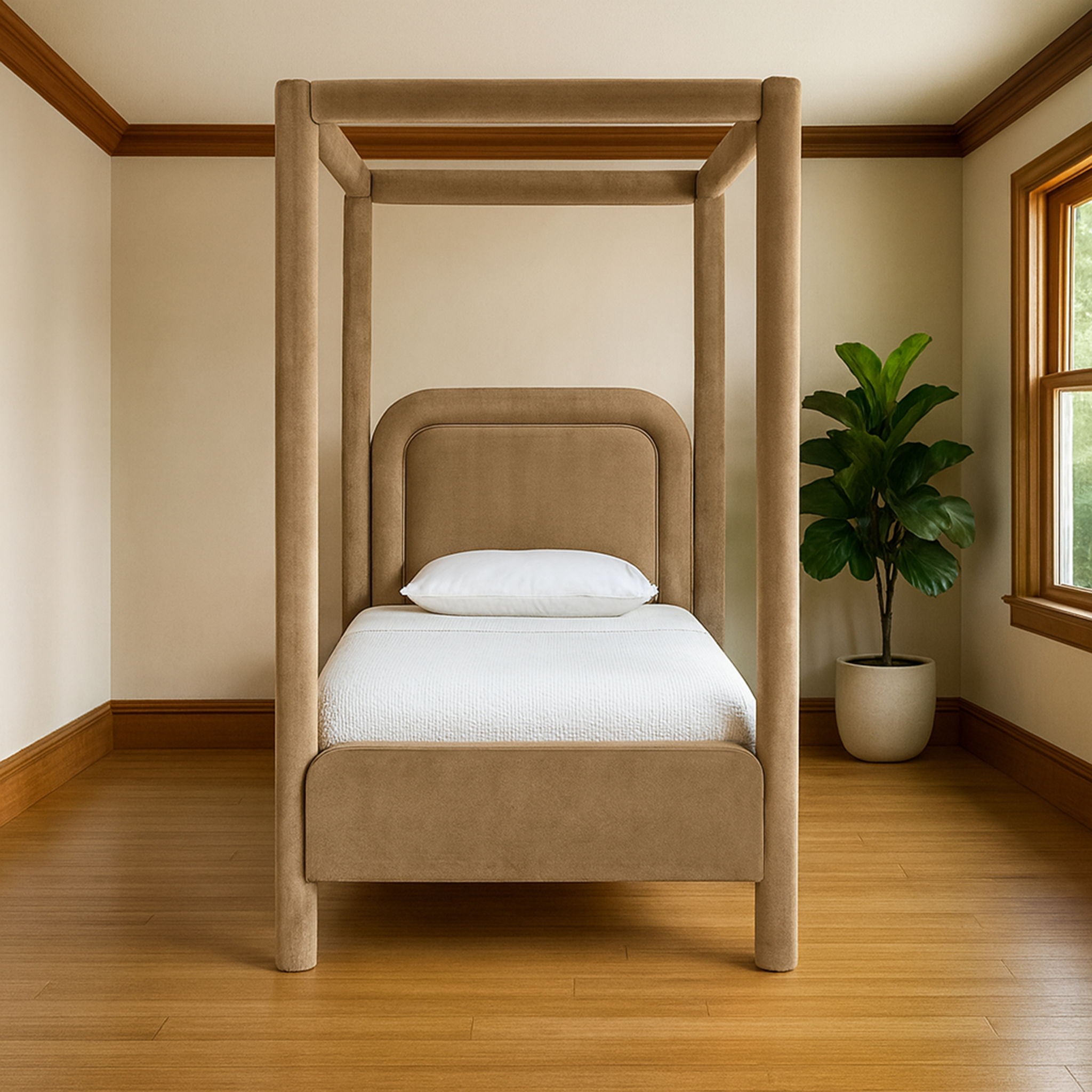 Salina - Velvet Upholstered Bed - Urban Living Furniture (Los Angeles, CA)