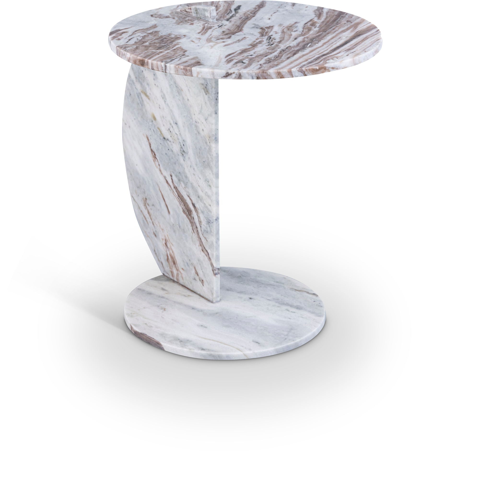 Bolzano - Marble End Table - Urban Living Furniture (Los Angeles, CA)