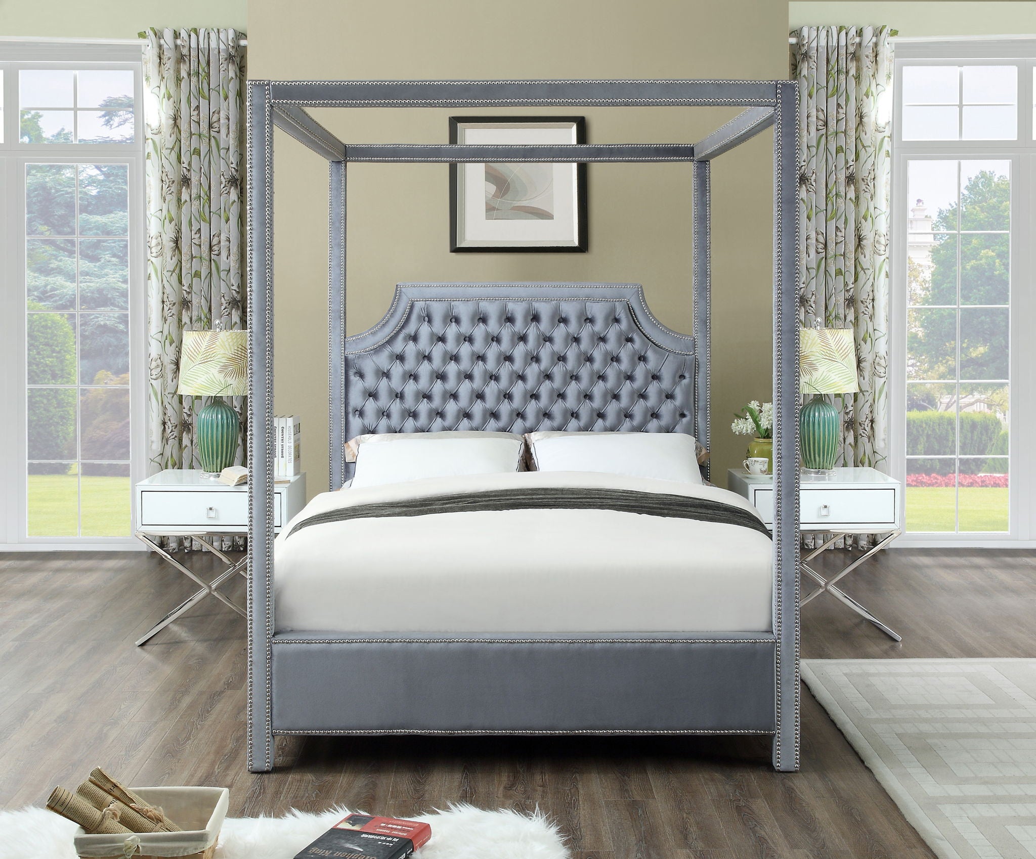 Rowan - Canopy Bed - Urban Living Furniture (Los Angeles, CA)