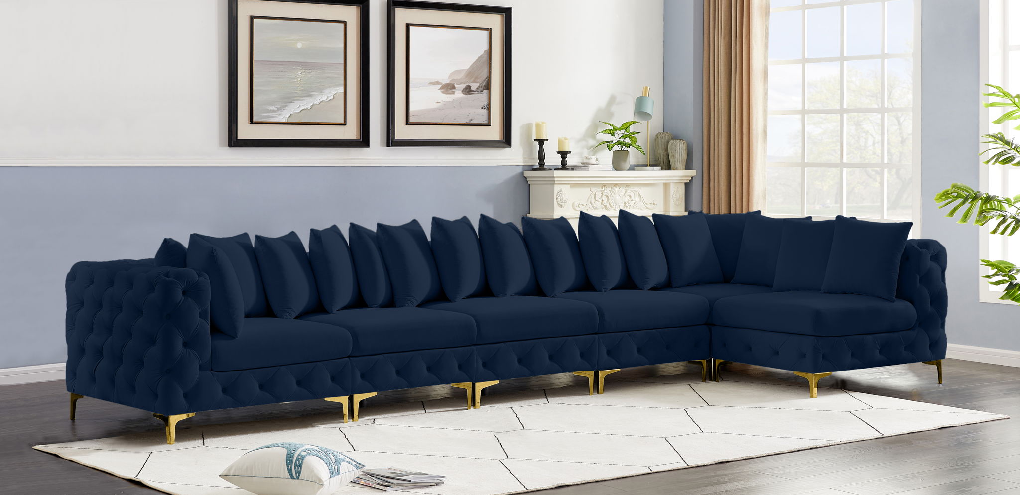 Tremblay - 6 Piece Modular Sectional - Urban Living Furniture (Los Angeles, CA)