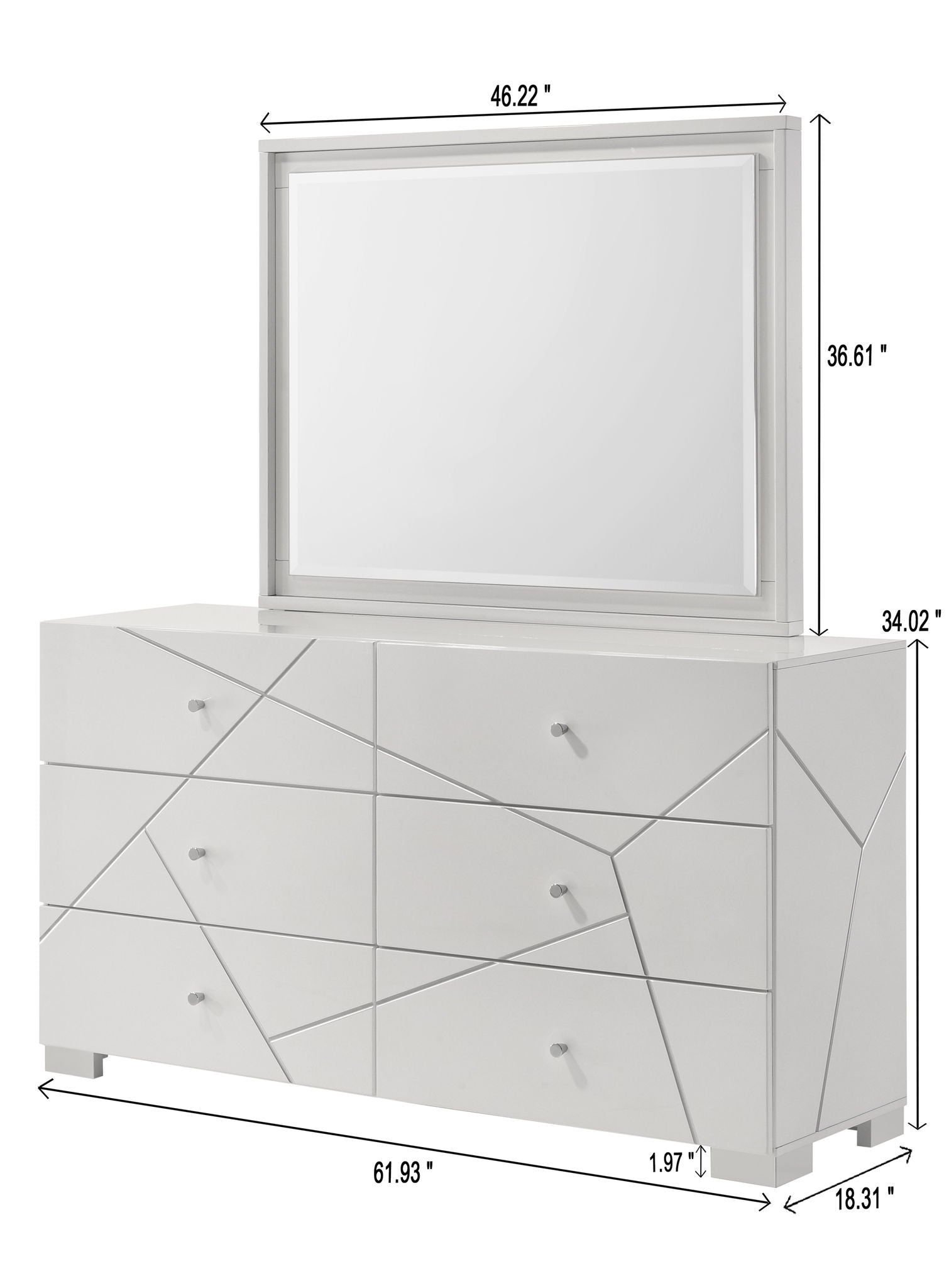 Ayla - Dresser - Urban Living Furniture (Los Angeles, CA)