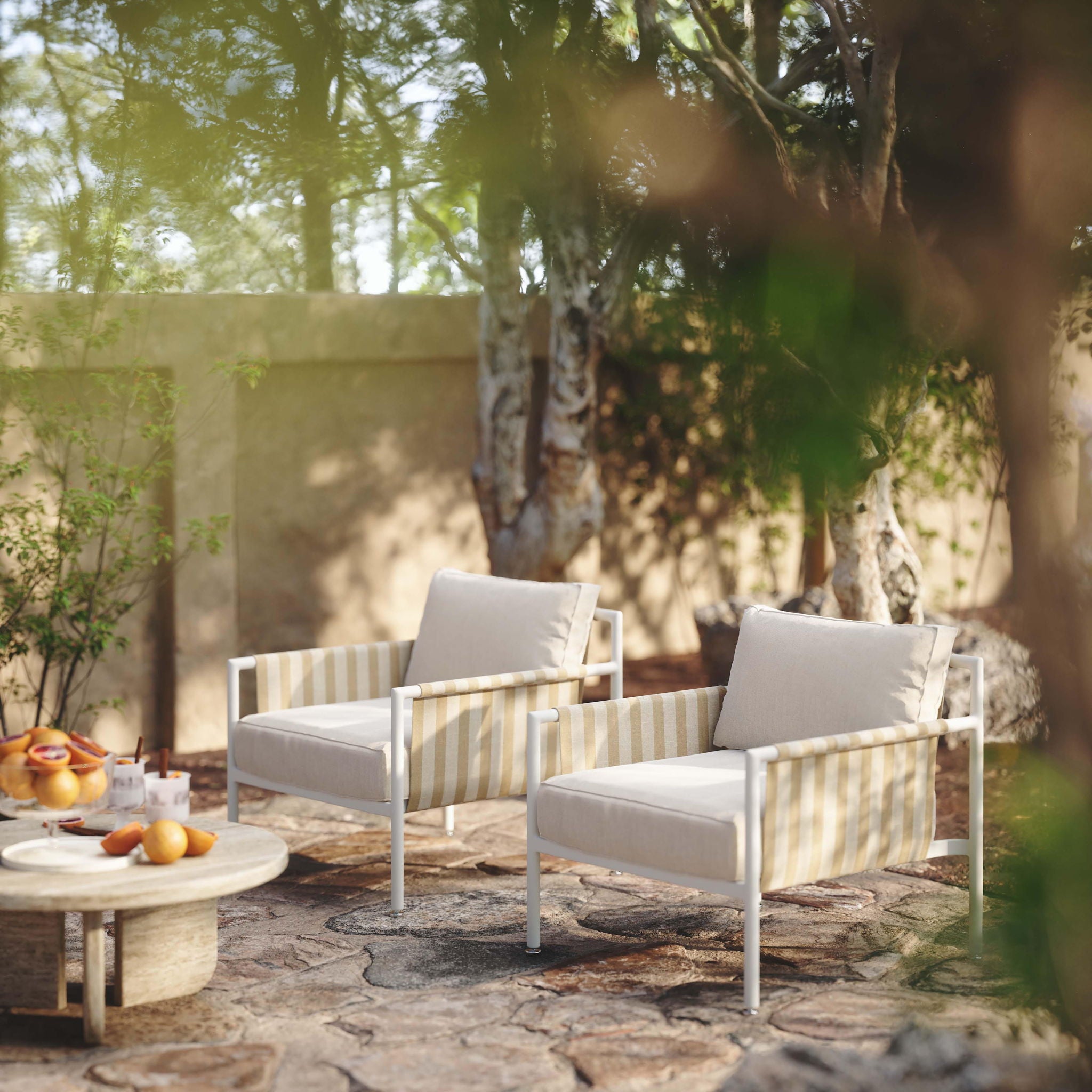 Dunes - Outdoor Armchair - Cream - Urban Living Furniture (Los Angeles, CA)