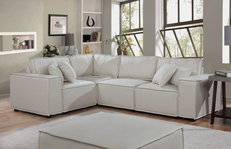 Melrose - Modular Sectional Sofa With Ottoman - Urban Living Furniture (Los Angeles, CA)