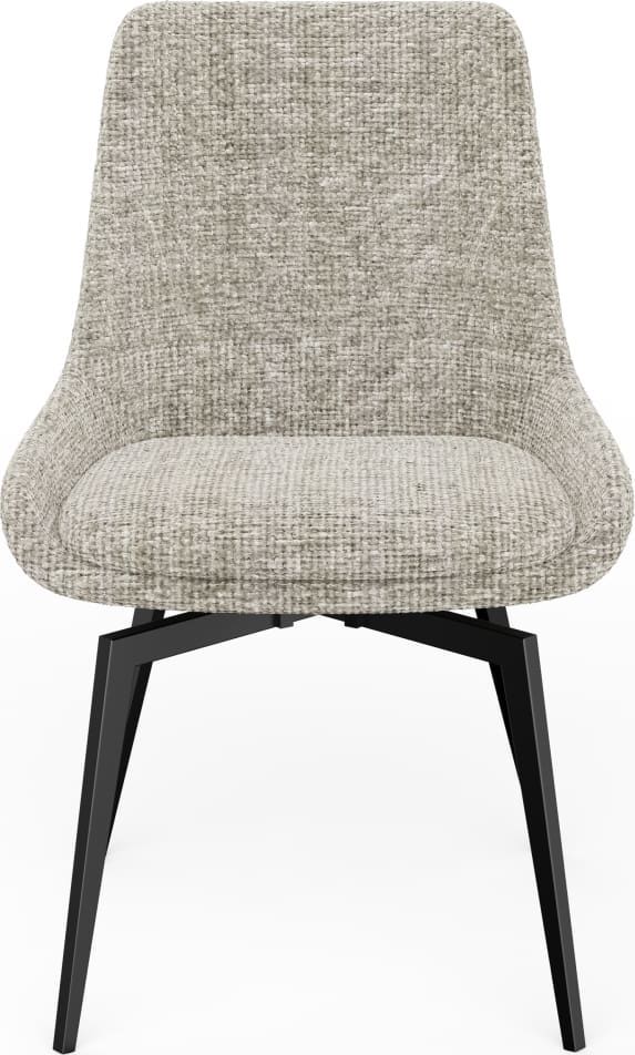 Ceo - 180 Degree Return Swivel Upholstered Dining Chair (Set of 2)