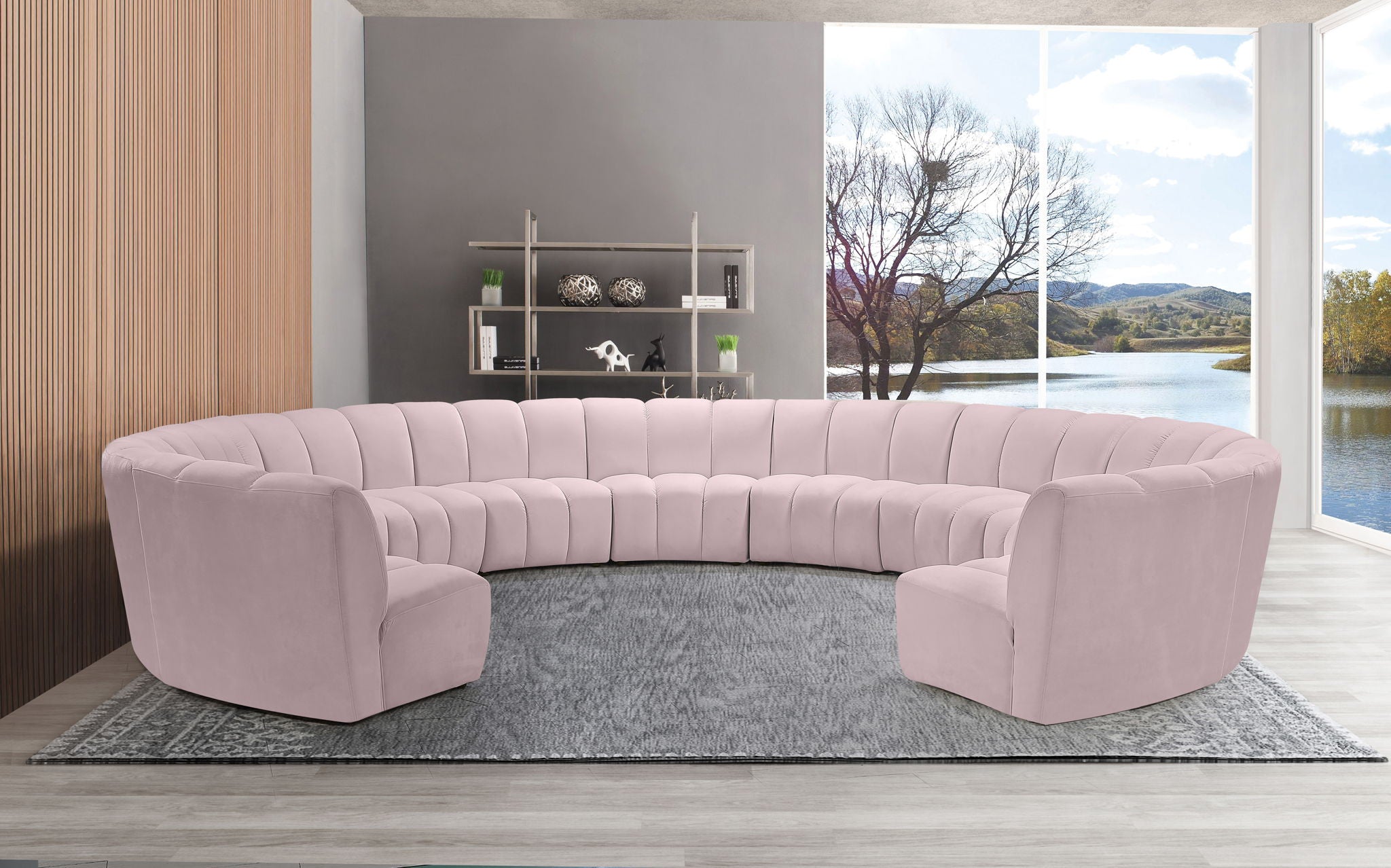 Infinity - 11 Piece Velvet Modular Sectional - Urban Living Furniture (Los Angeles, CA)