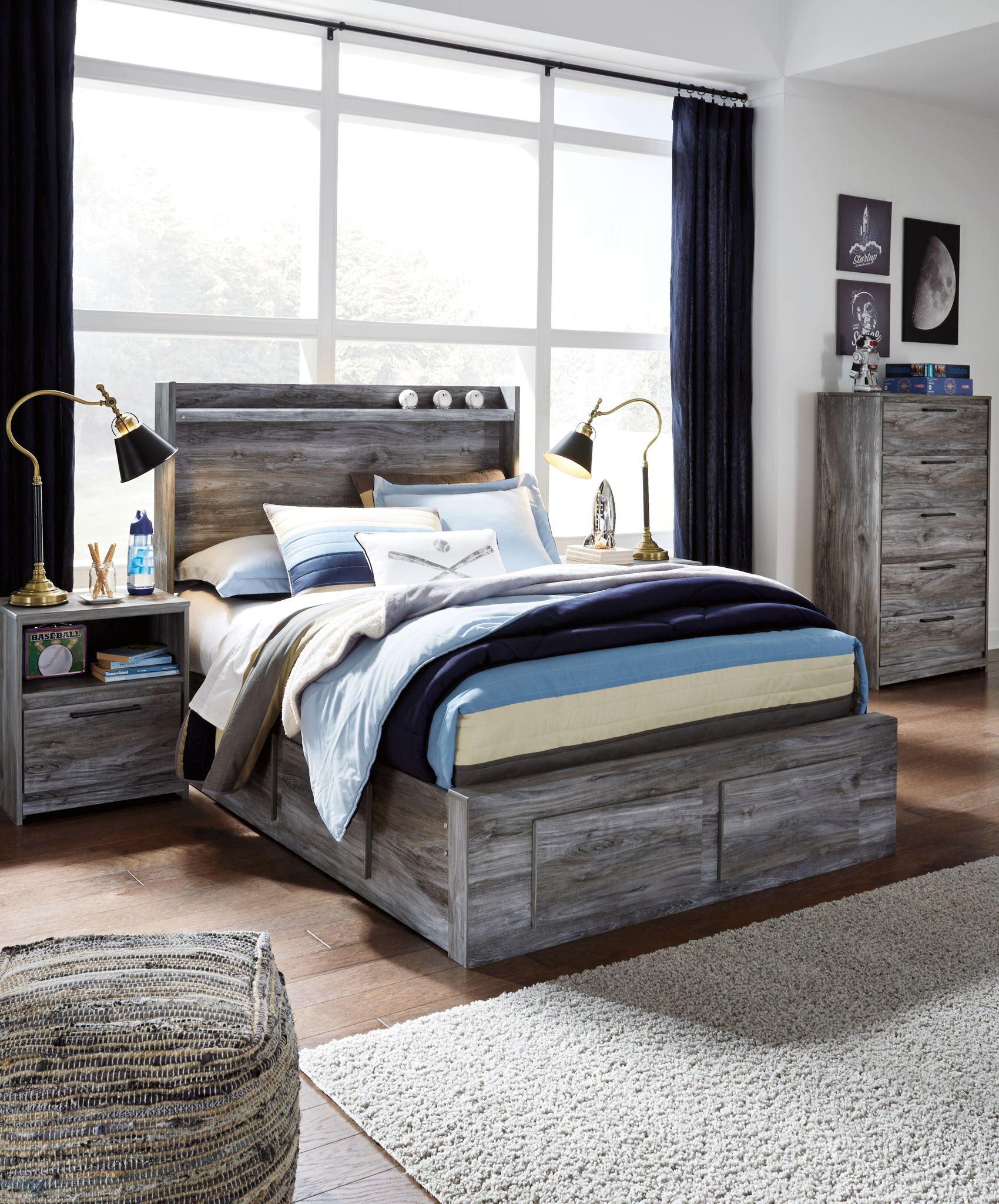 Baystorm - Panel Bed - Urban Living Furniture (Los Angeles, CA)