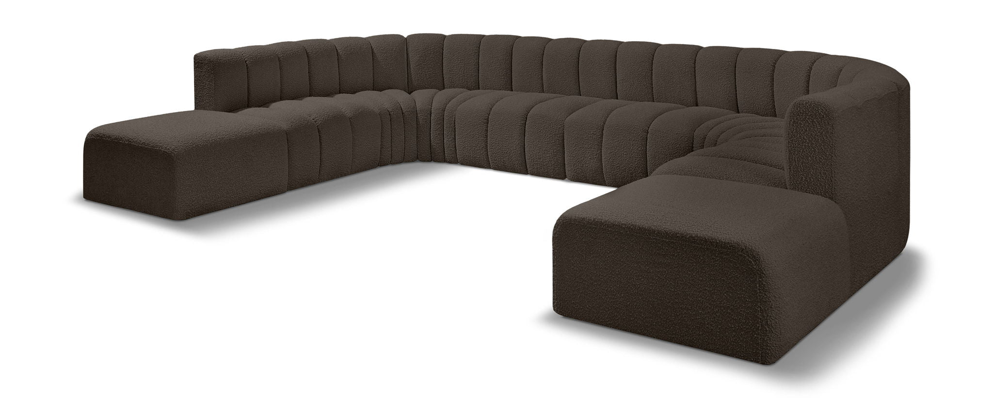 Arc - Boucle Fabric Modular Sectional - Urban Living Furniture (Los Angeles, CA)