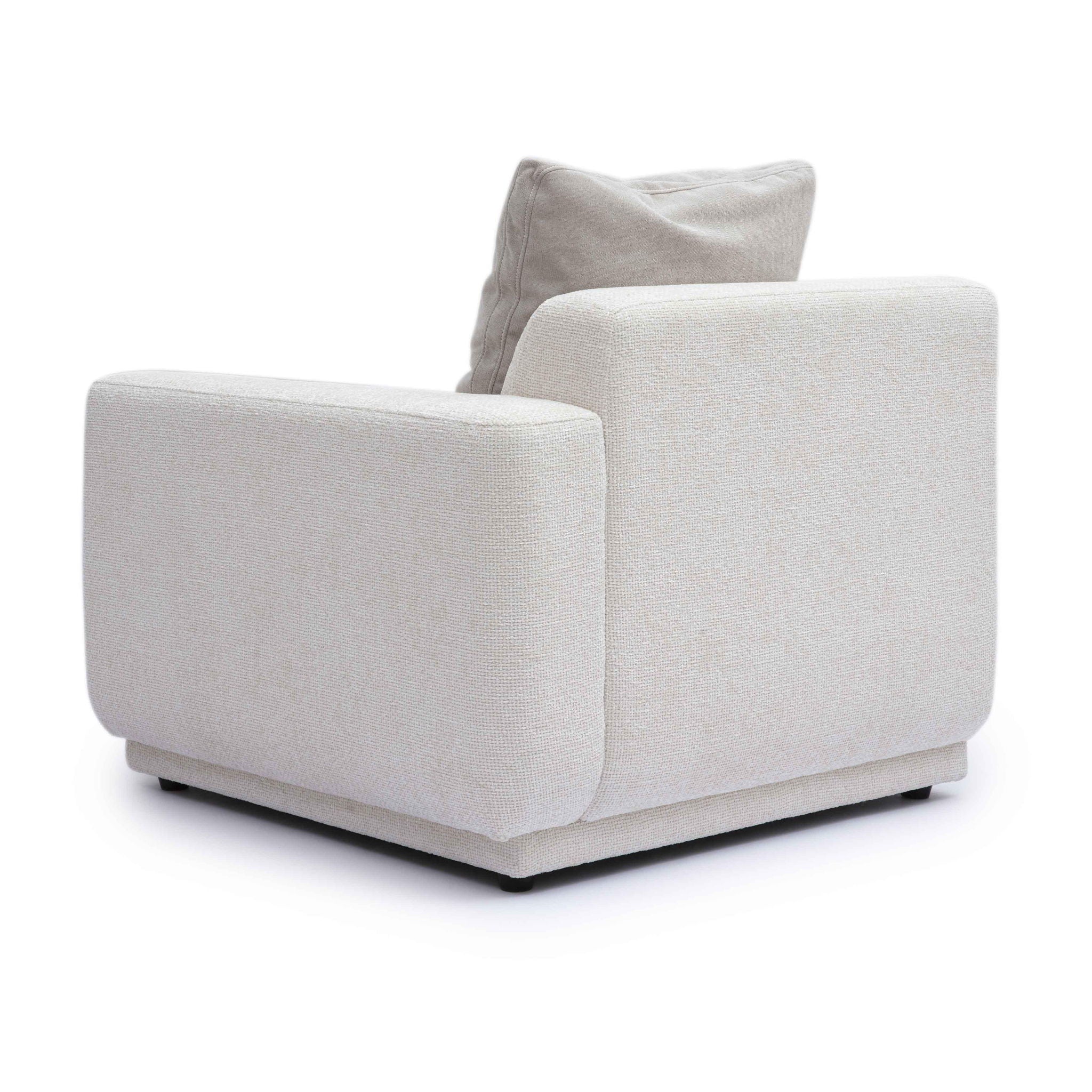 Perry - Modular RAF Corner Chair - Cream - Urban Living Furniture (Los Angeles, CA)