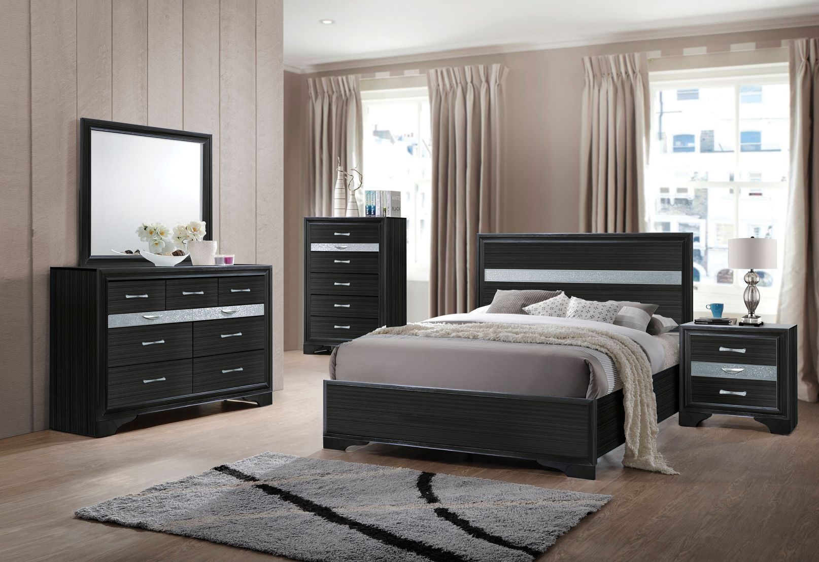 Naima - Contemporary - Bed - Urban Living Furniture (Los Angeles, CA)