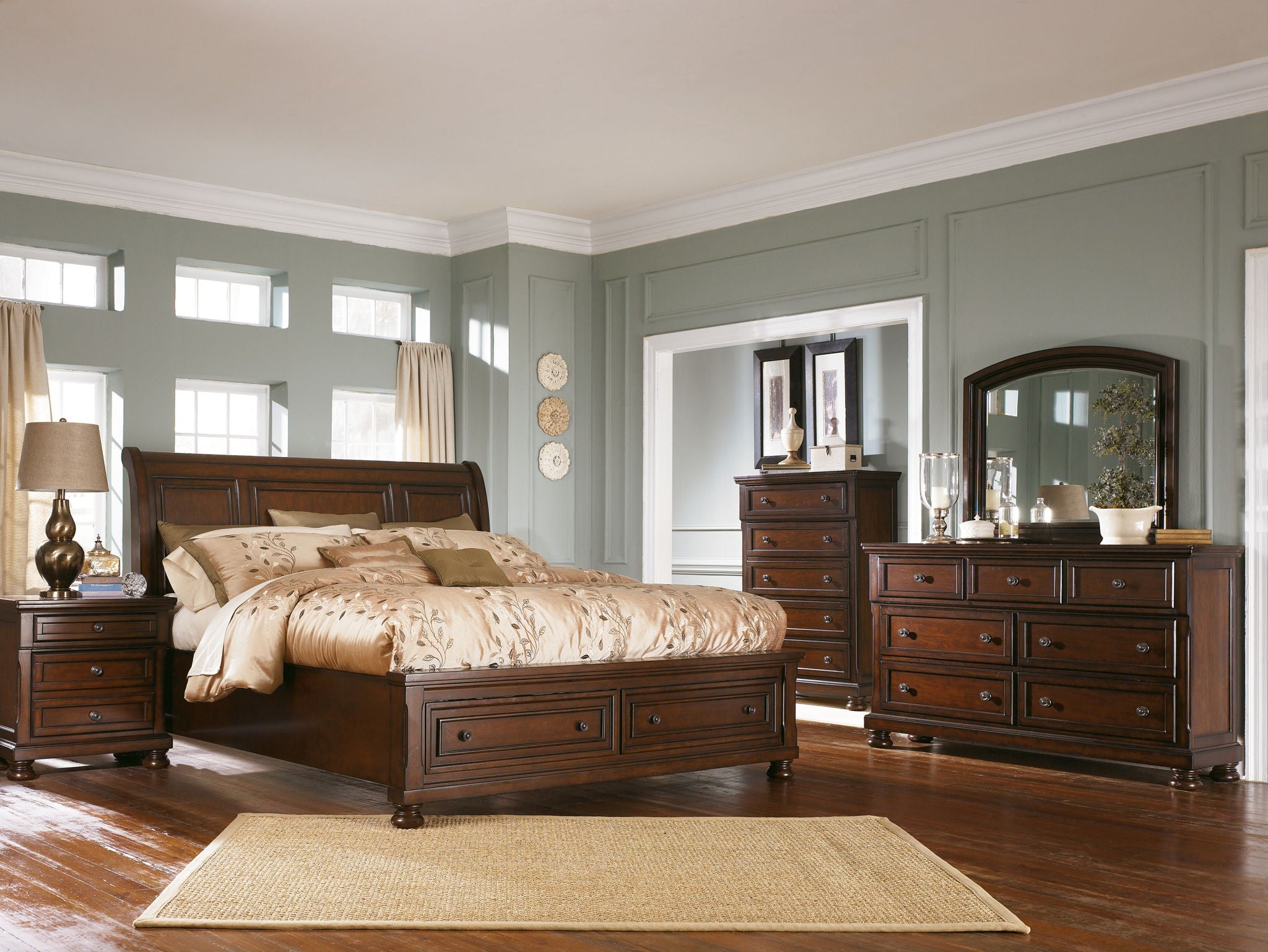 Porter - Sleigh Bedroom Set - Urban Living Furniture (Los Angeles, CA)
