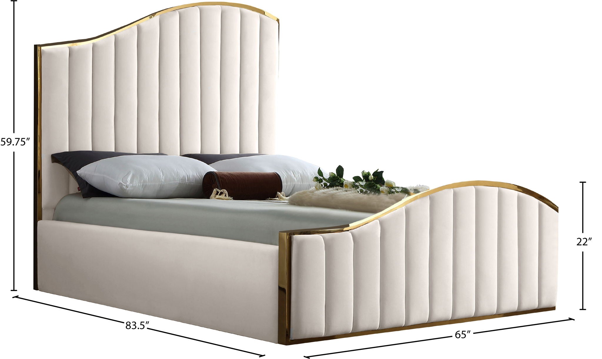 Jolie - Bed - Urban Living Furniture (Los Angeles, CA)