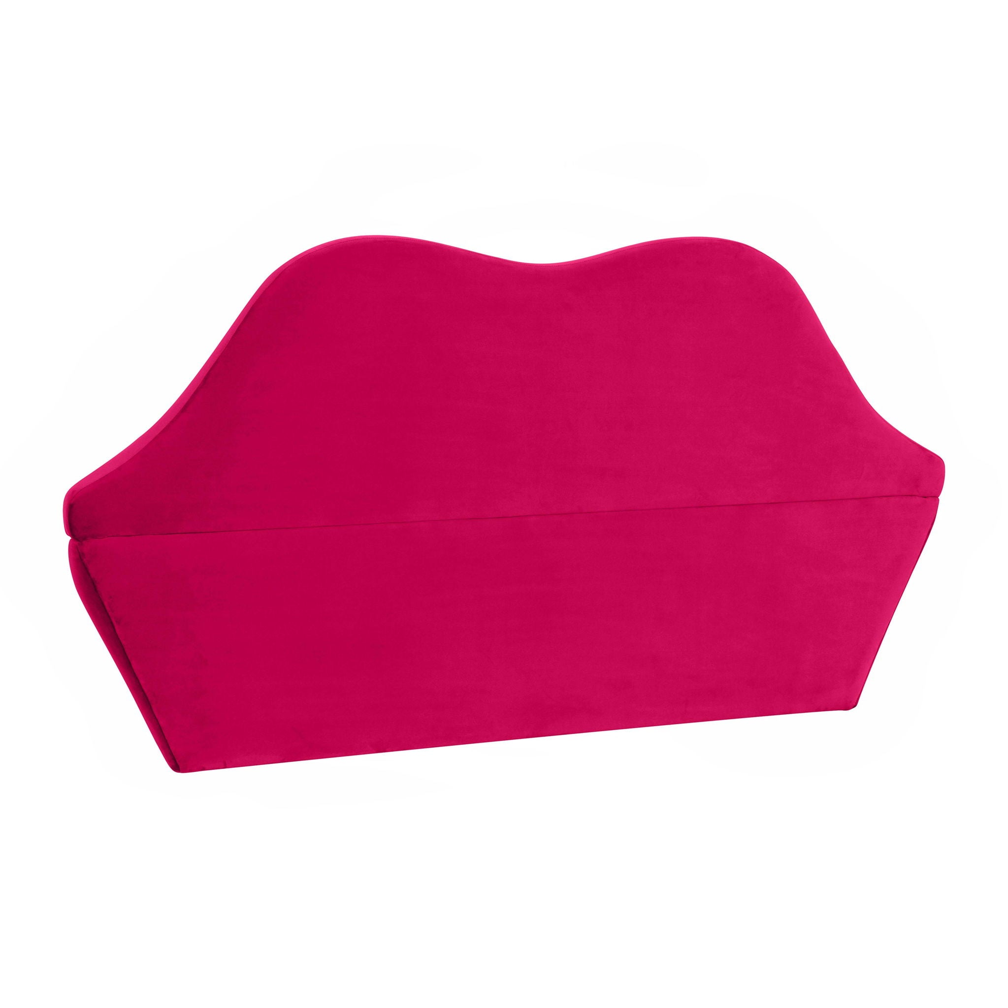Lips - Velvet Settee - Hot Pink - Urban Living Furniture (Los Angeles, CA)