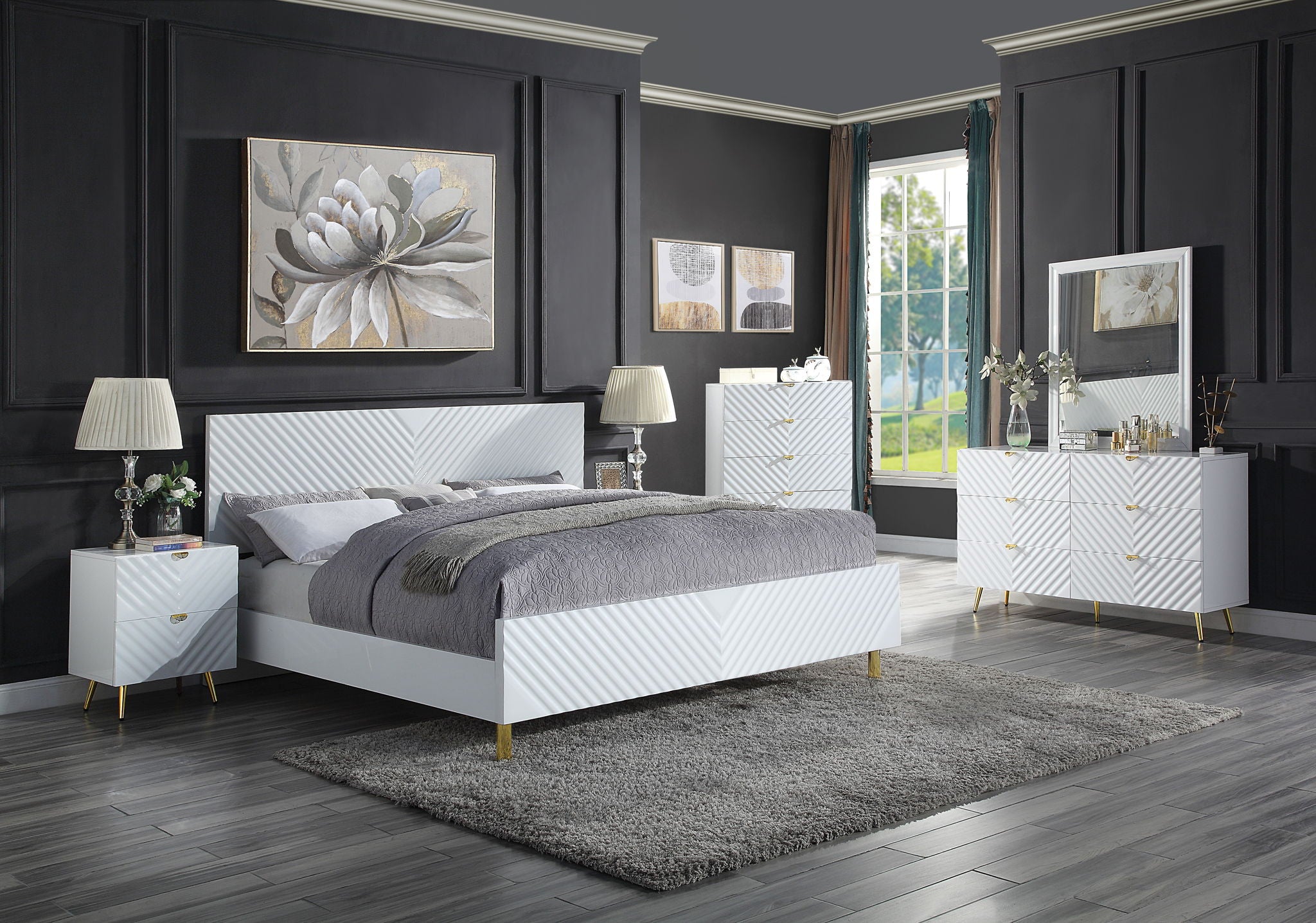 Gaines - Mirror - Urban Living Furniture (Los Angeles, CA)