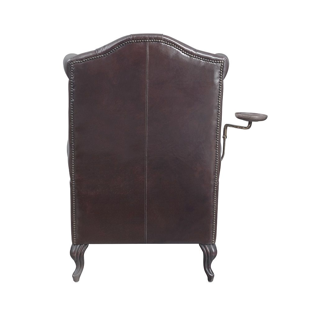 Pino - Accent Chair - Vintage Brown Top Grain Leather - Urban Living Furniture (Los Angeles, CA)