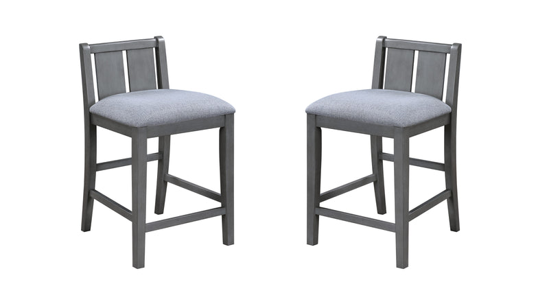 Graham - 20" Upholstered Seat Counter Height Chair (Set of 2) - Urban Living Furniture (Los Angeles, CA)