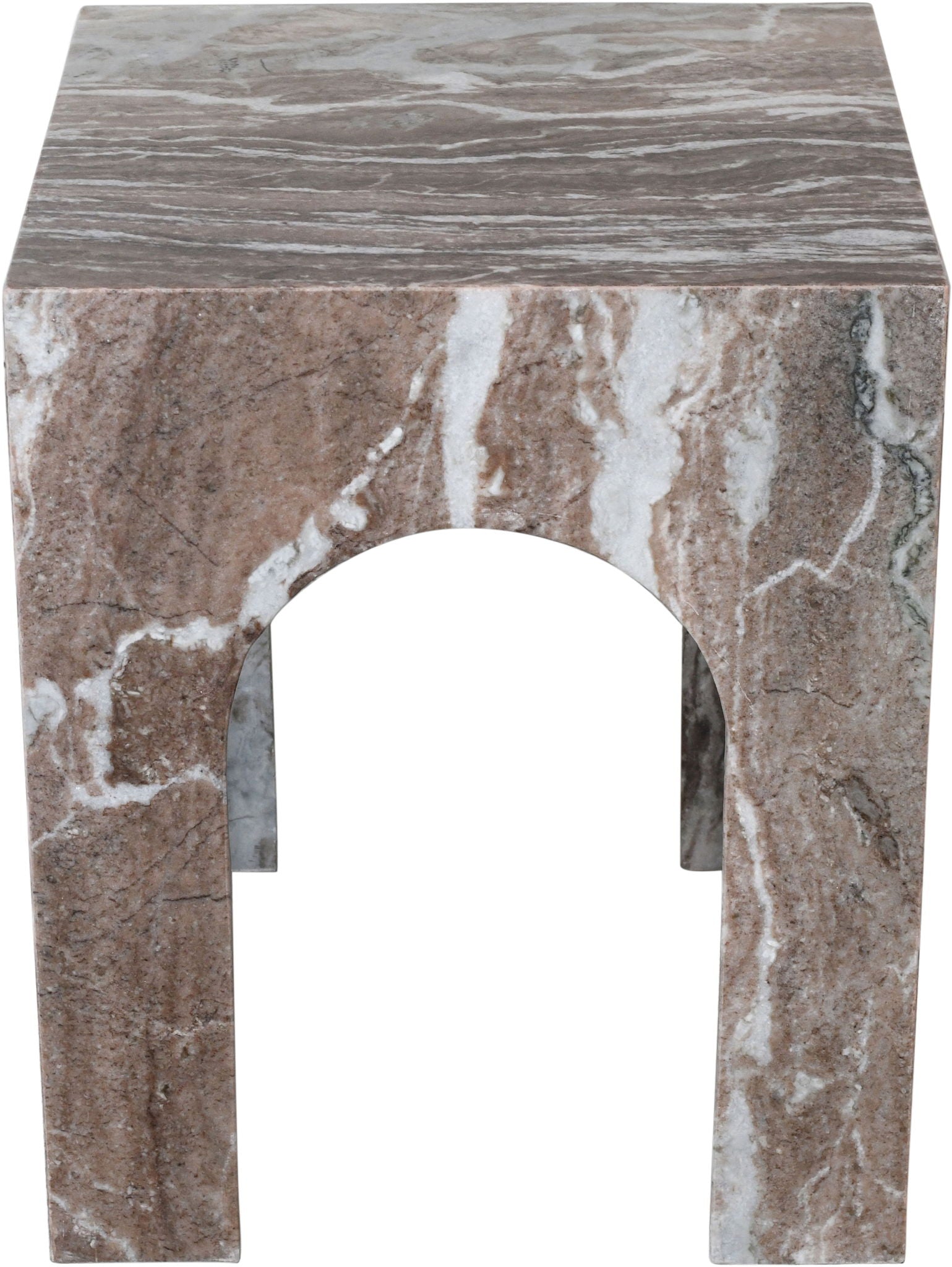 Palermo - Marble End Table - Urban Living Furniture (Los Angeles, CA)