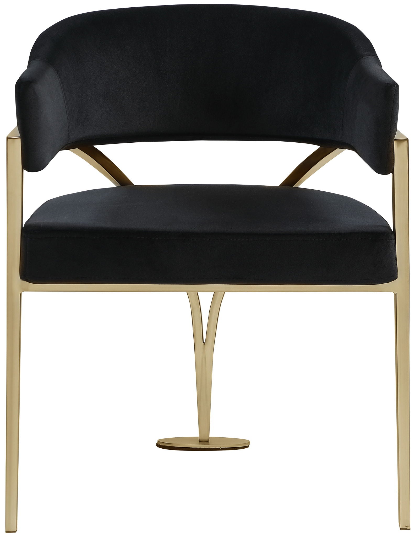 Madelyn - Dining Chair (Set of 2) - Brushed Brass - Urban Living Furniture (Los Angeles, CA)